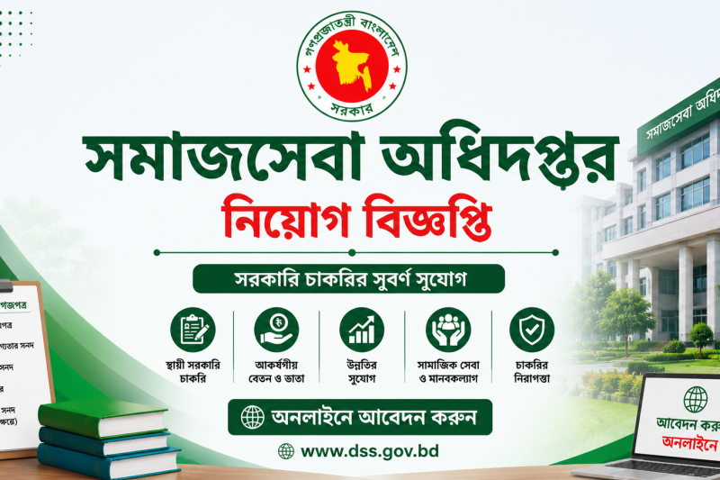 Directorate of Social Services DSS Job Circular 2026